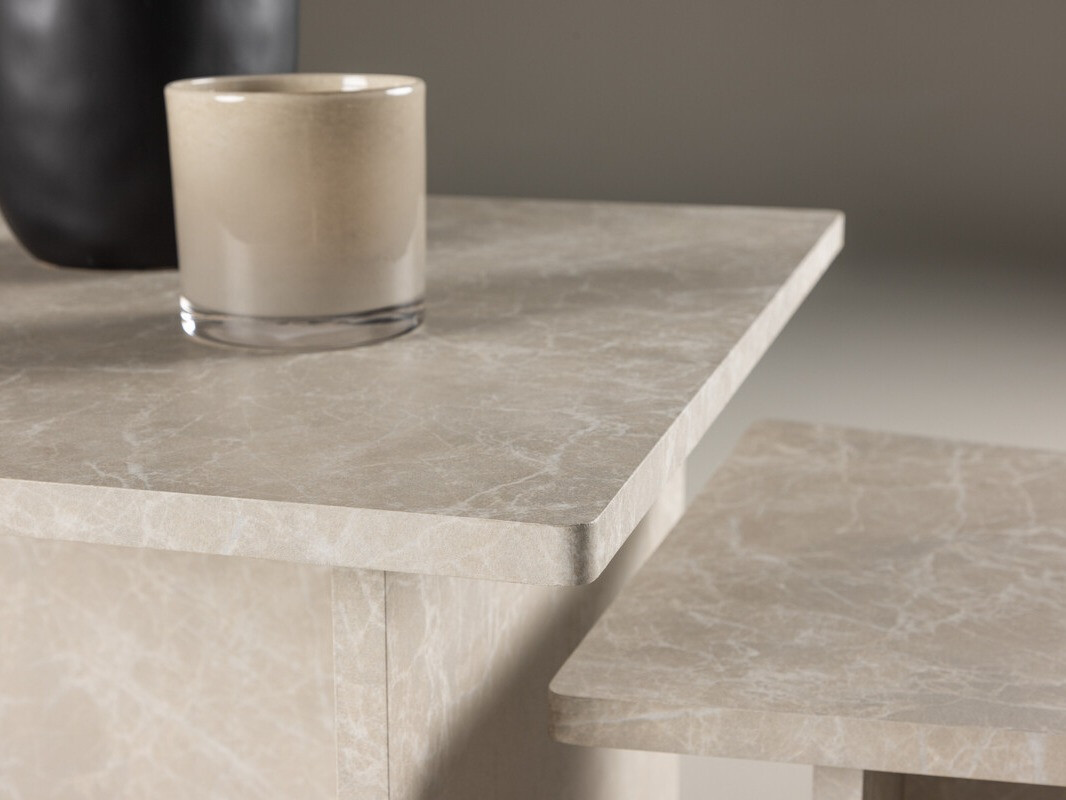Sett af sófaborðum Dallas 4880 (Beige)