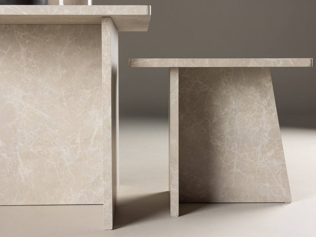 Sett af sófaborðum Dallas 4880 (Beige)