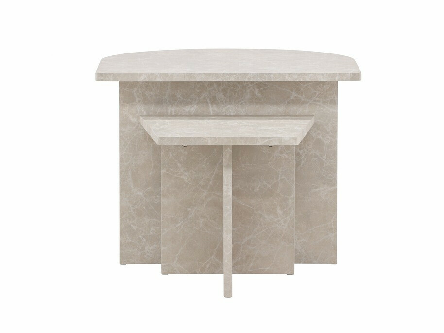 Sett af sófaborðum Dallas 4880 (Beige)