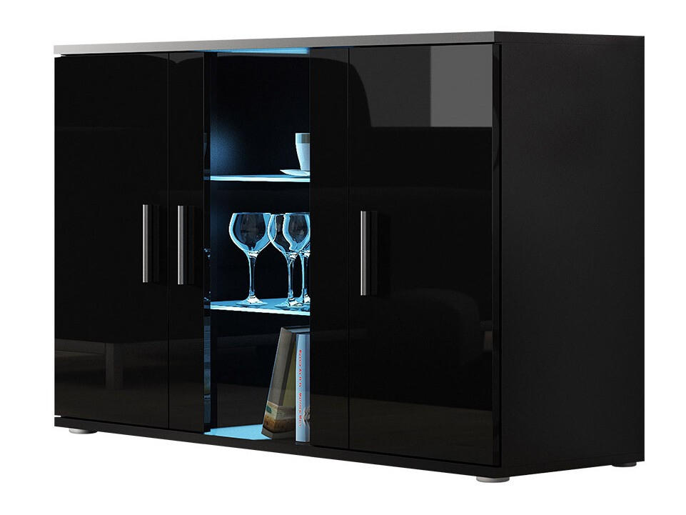Skenkur Tornola 106 (Svartur + Svart háglans)