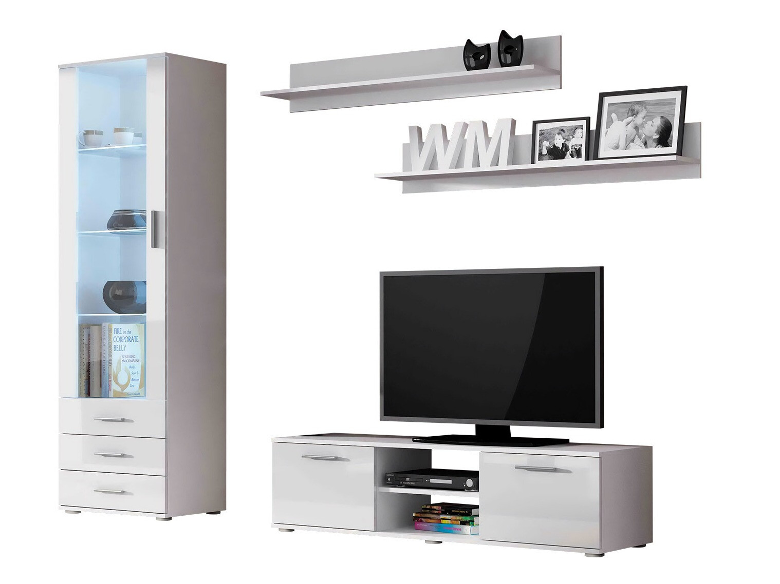 Stofusett Tornola 110 (Hvítur + Hvítt háglans)