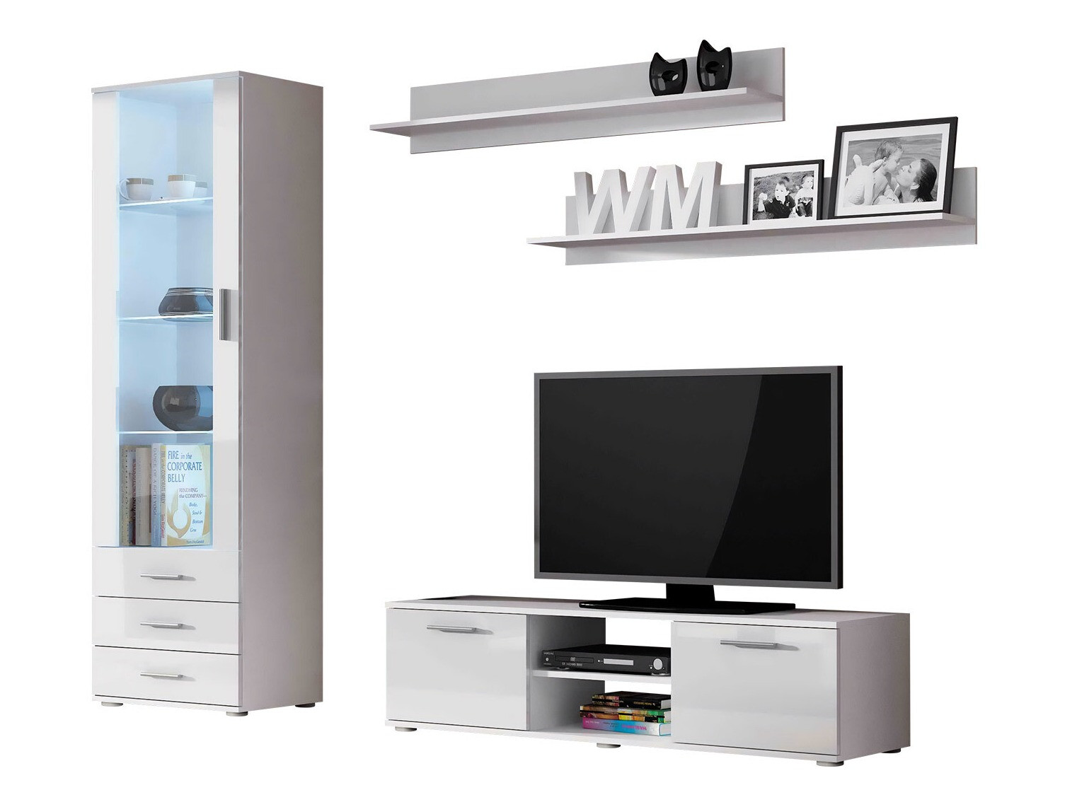 Stofusett Tornola 110 (Hvítur + Hvítt háglans)