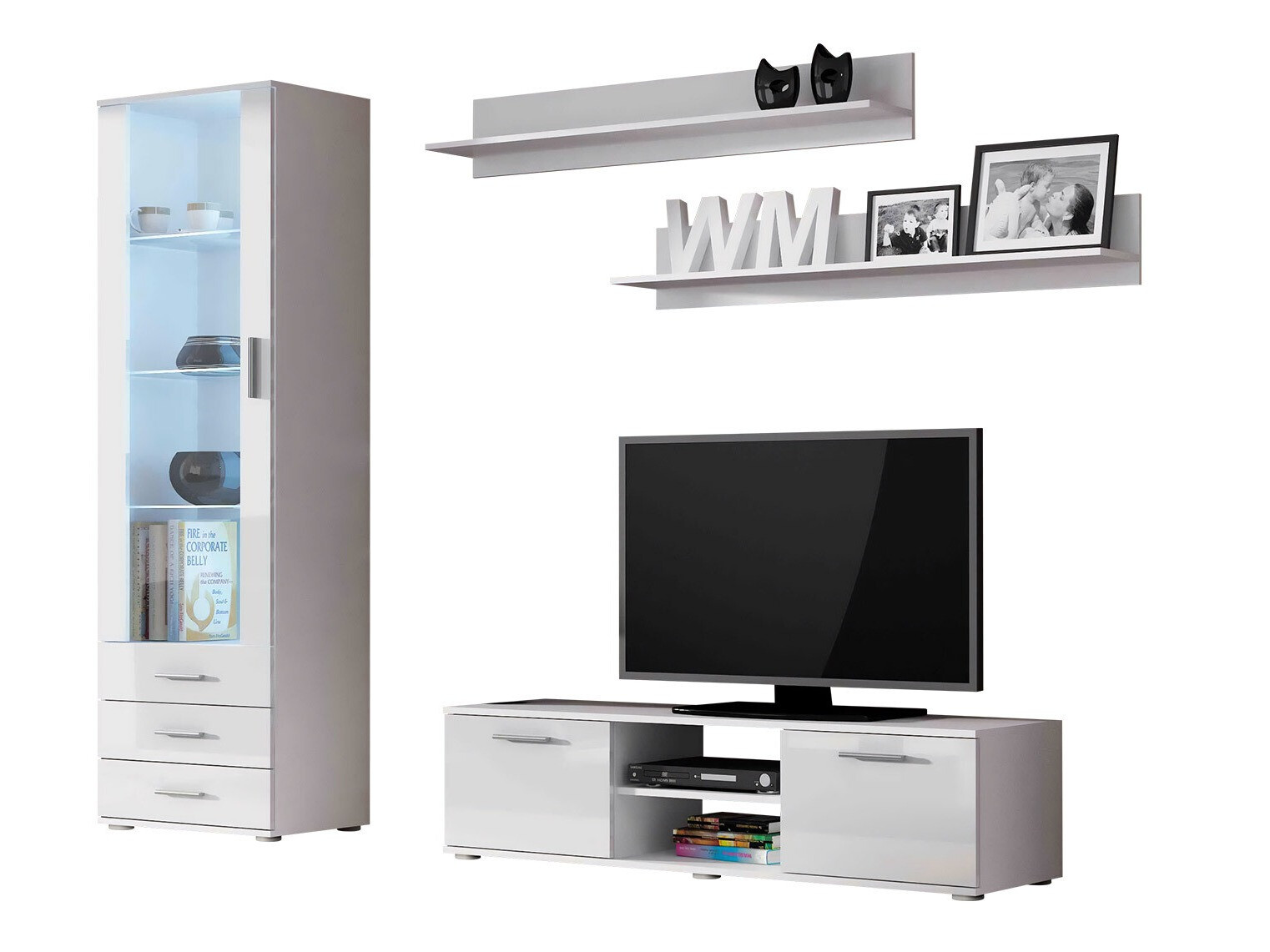 Stofusett Tornola 110 (Hvítur + Hvítt háglans)