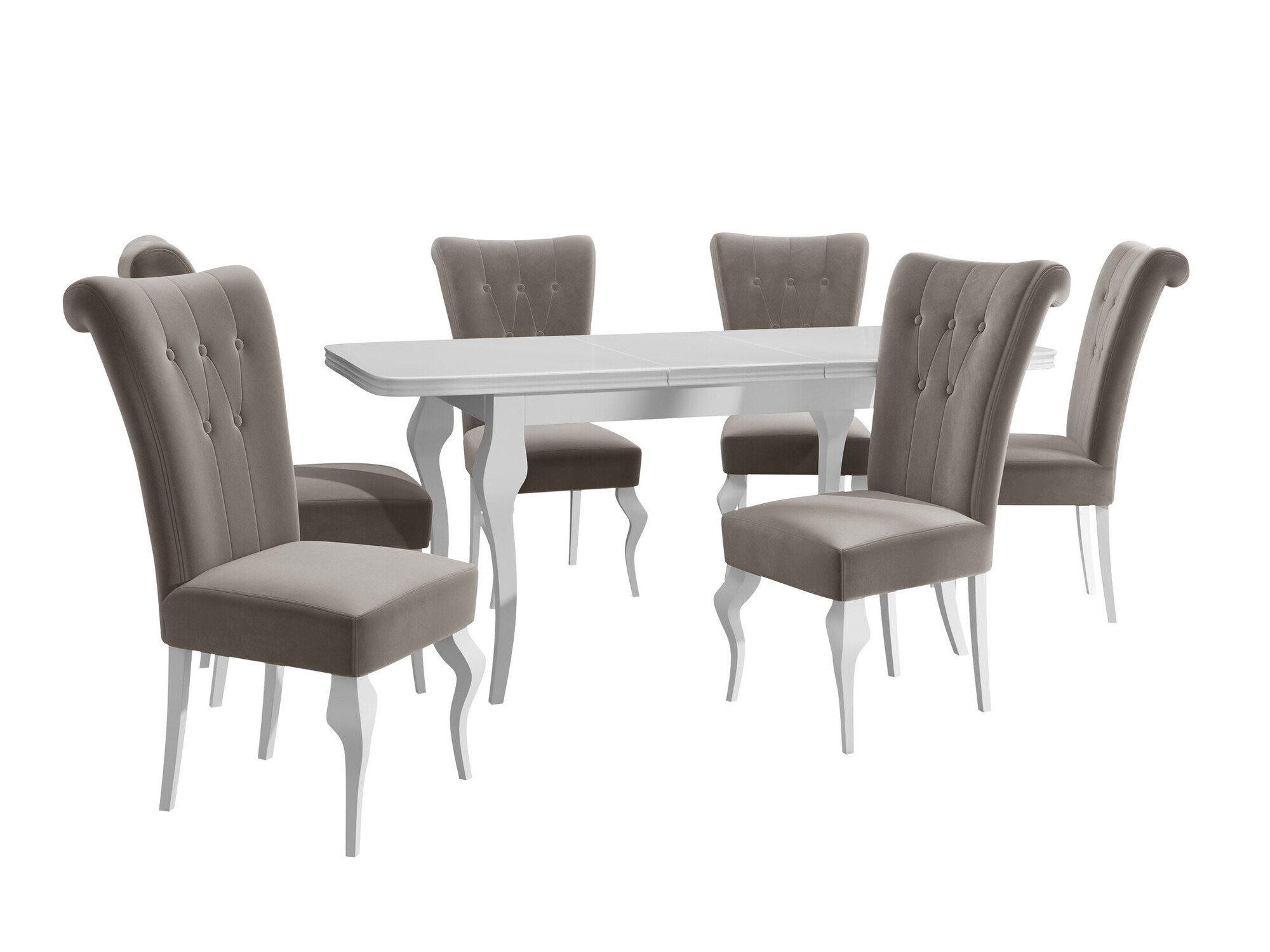 Borðstofusett Comfivo Gallina II (Magic Velvet 2209)