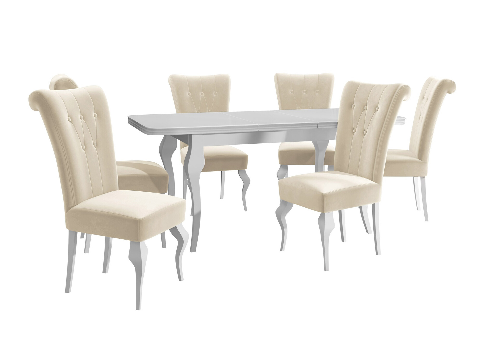 Borðstofusett Comfivo Gallina II (Magic Velvet 2250)