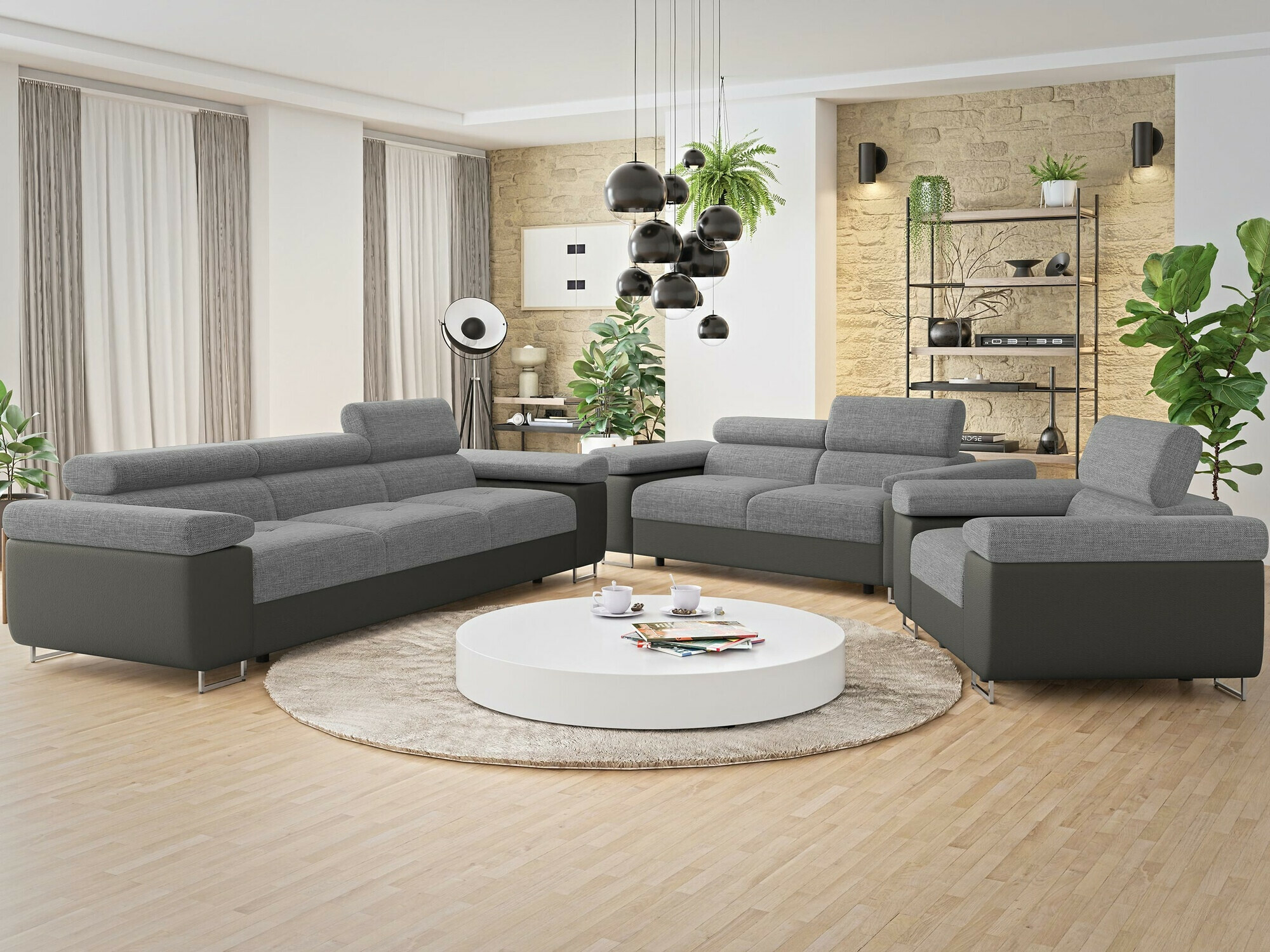 Hægindastóll Comfivo Vinetum (Soft 029 + Lux 05)