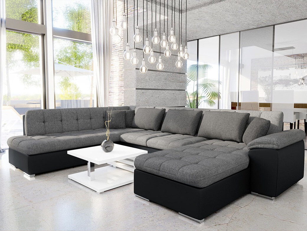 Horn­sófi Comfivo Gemma III (Soft 011 + Lux 05 + Lux 06)