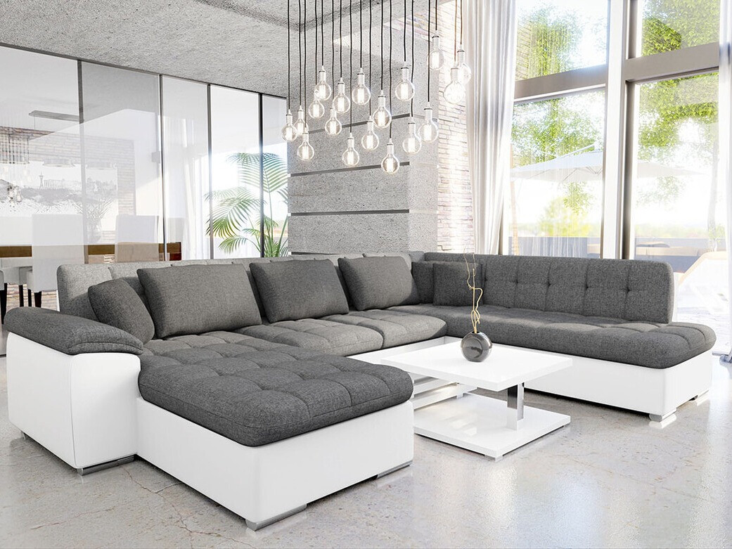 Horn­sófi Comfivo Gemma III (Soft 017 + Lux 05 + Lux 06)