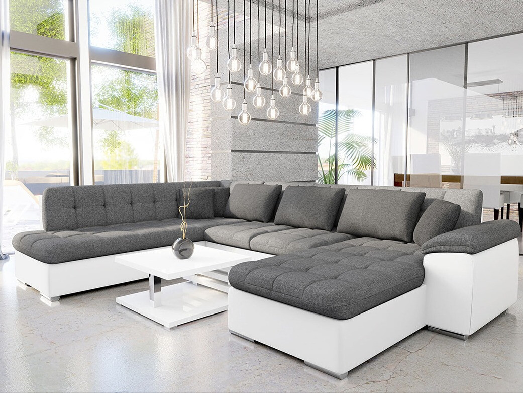 Horn­sófi Comfivo Gemma III (Soft 017 + Lux 05 + Lux 06)