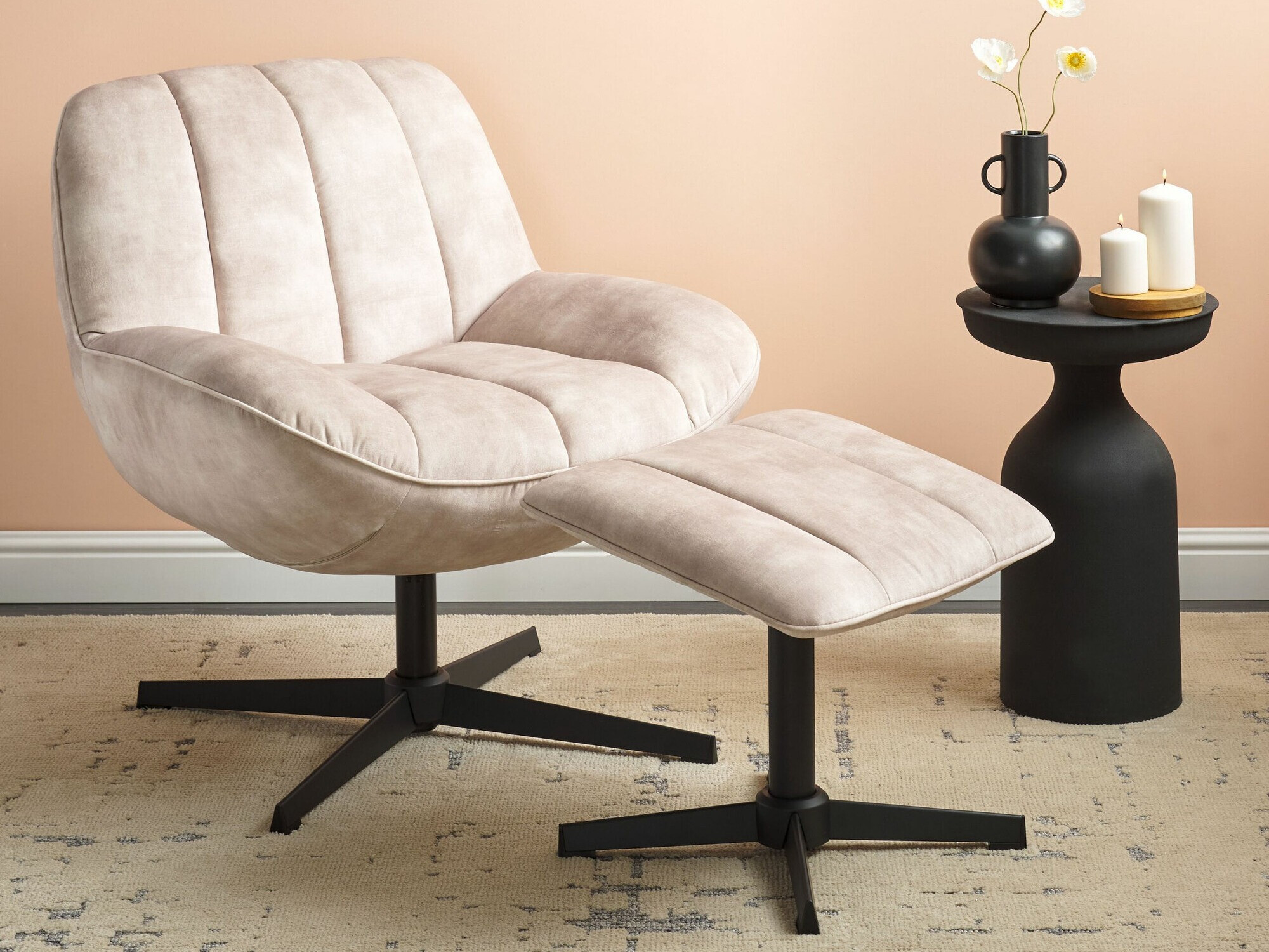 Hægindastóll Berwyn 2222 (Beige)