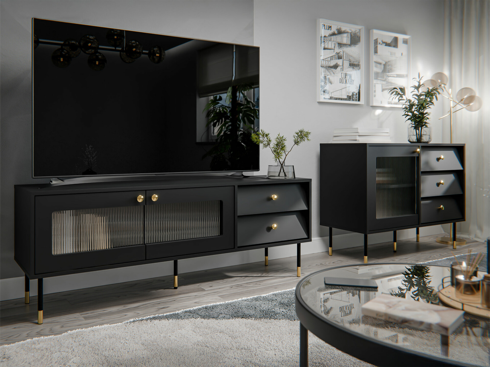 Stofusett Feletri 108 (Svartur)