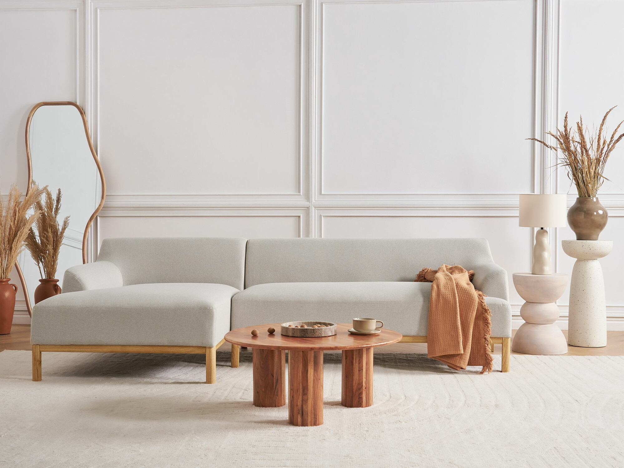Horn­sófi Berwyn 2229 (Beige)