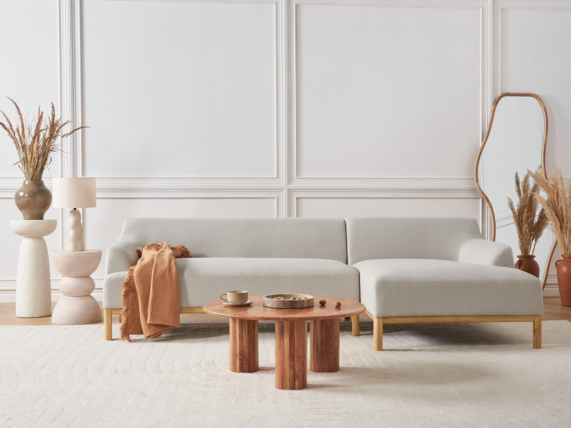 Horn­sófi Berwyn 2229 (Beige)
