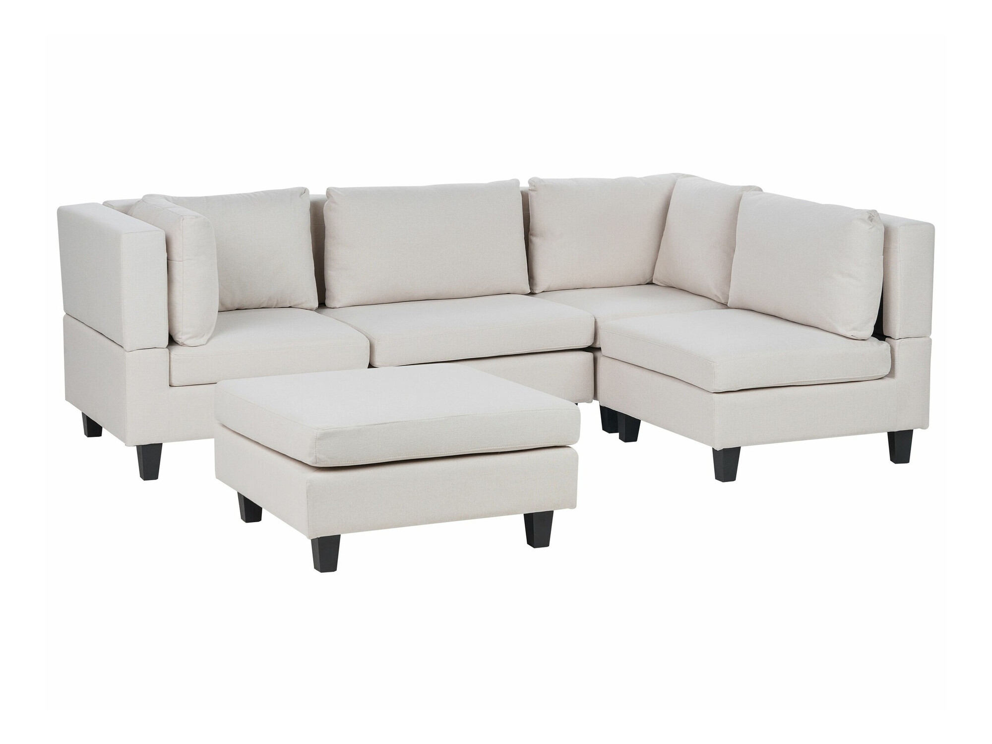 Einingahornsófi Elbmeli 108 (Beige)