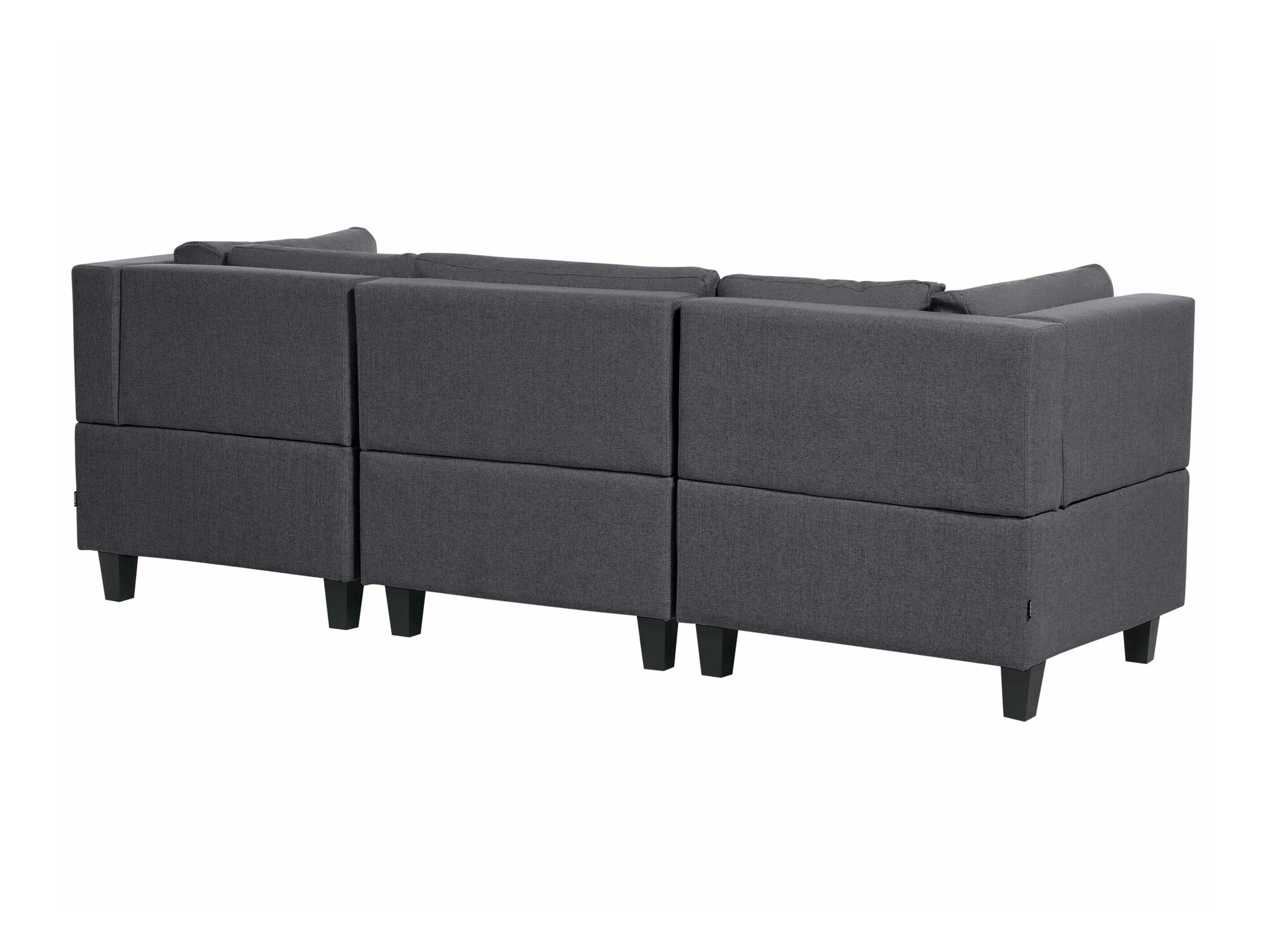 Einingahornsófi Elbmeli 108 (Dökkgrár)