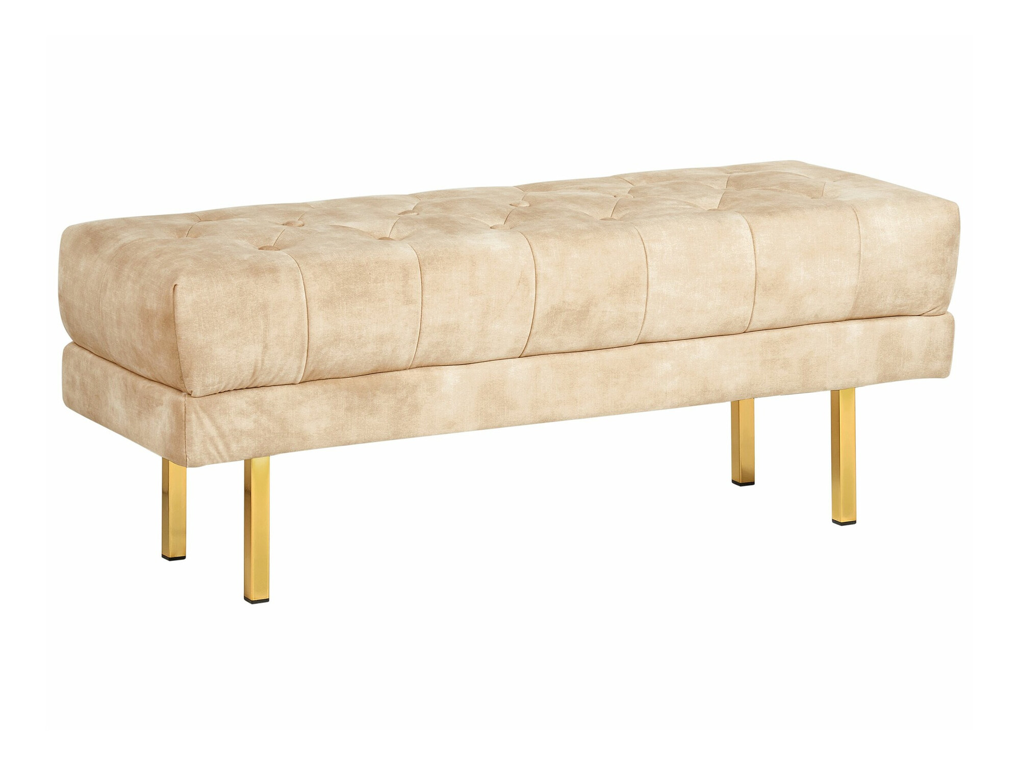 Bólstraður bekkur Berwyn 2243 (Beige)