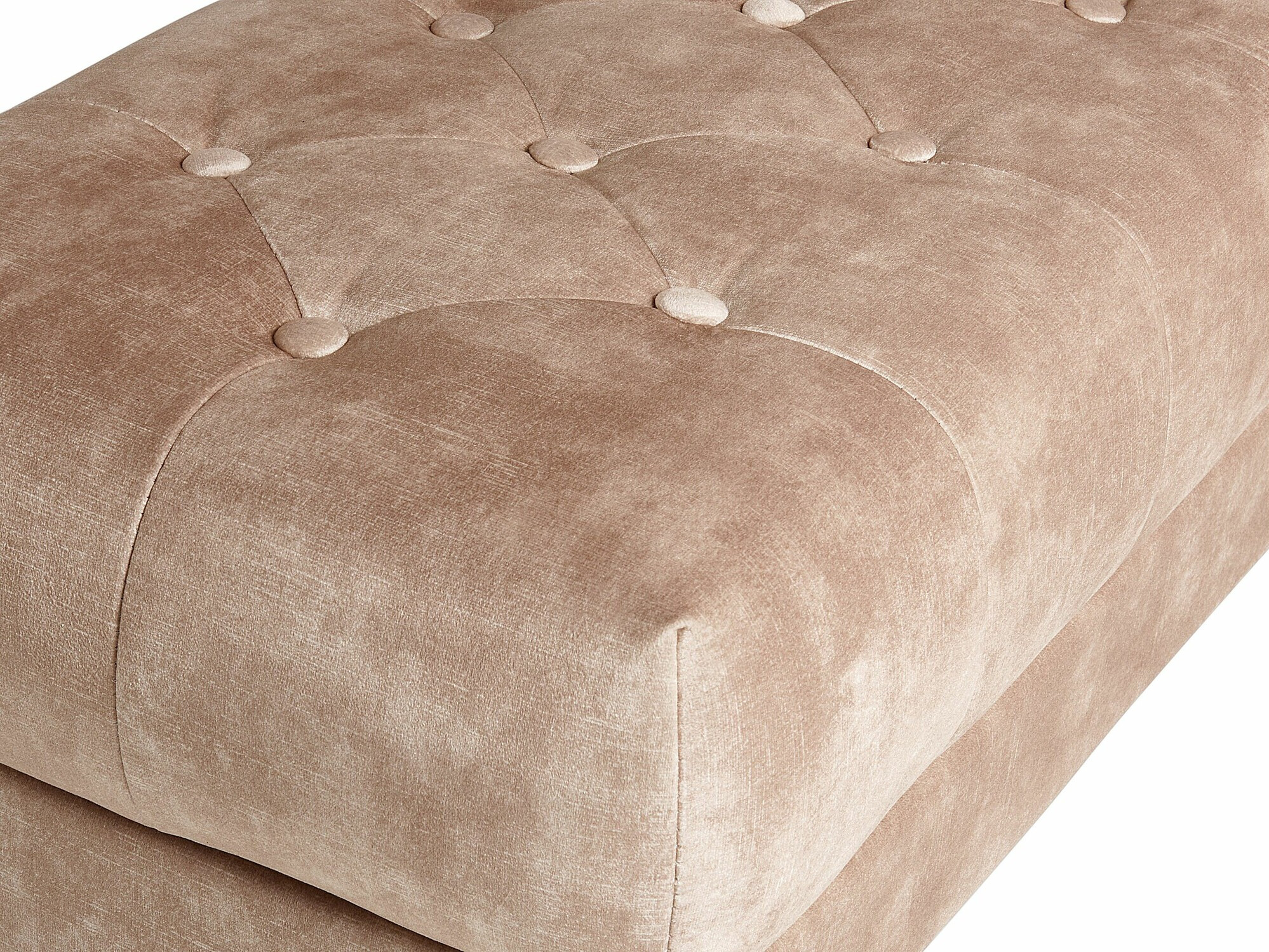 Bólstraður bekkur Berwyn 2243 (Taupe)