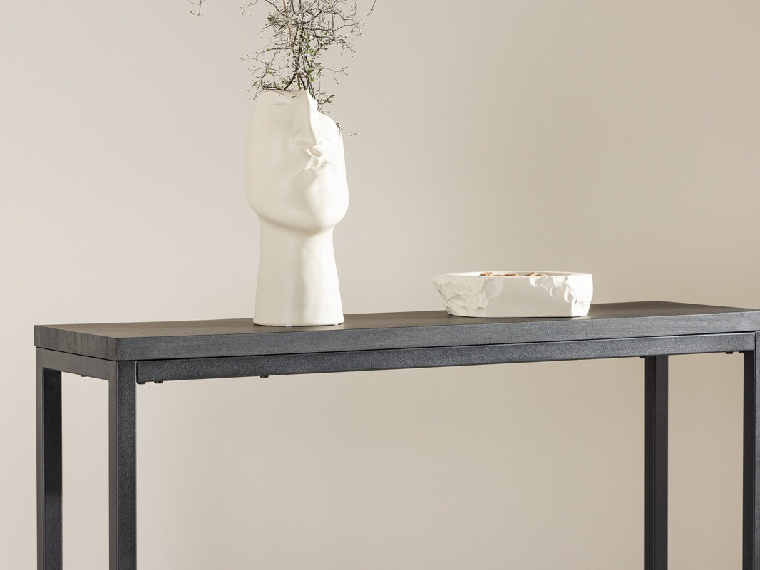 Console borð Dallas 2468 (Svartur)