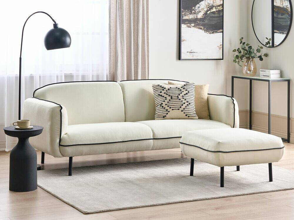 Bólstrað húsganasett Berwyn 2267 (Beige)