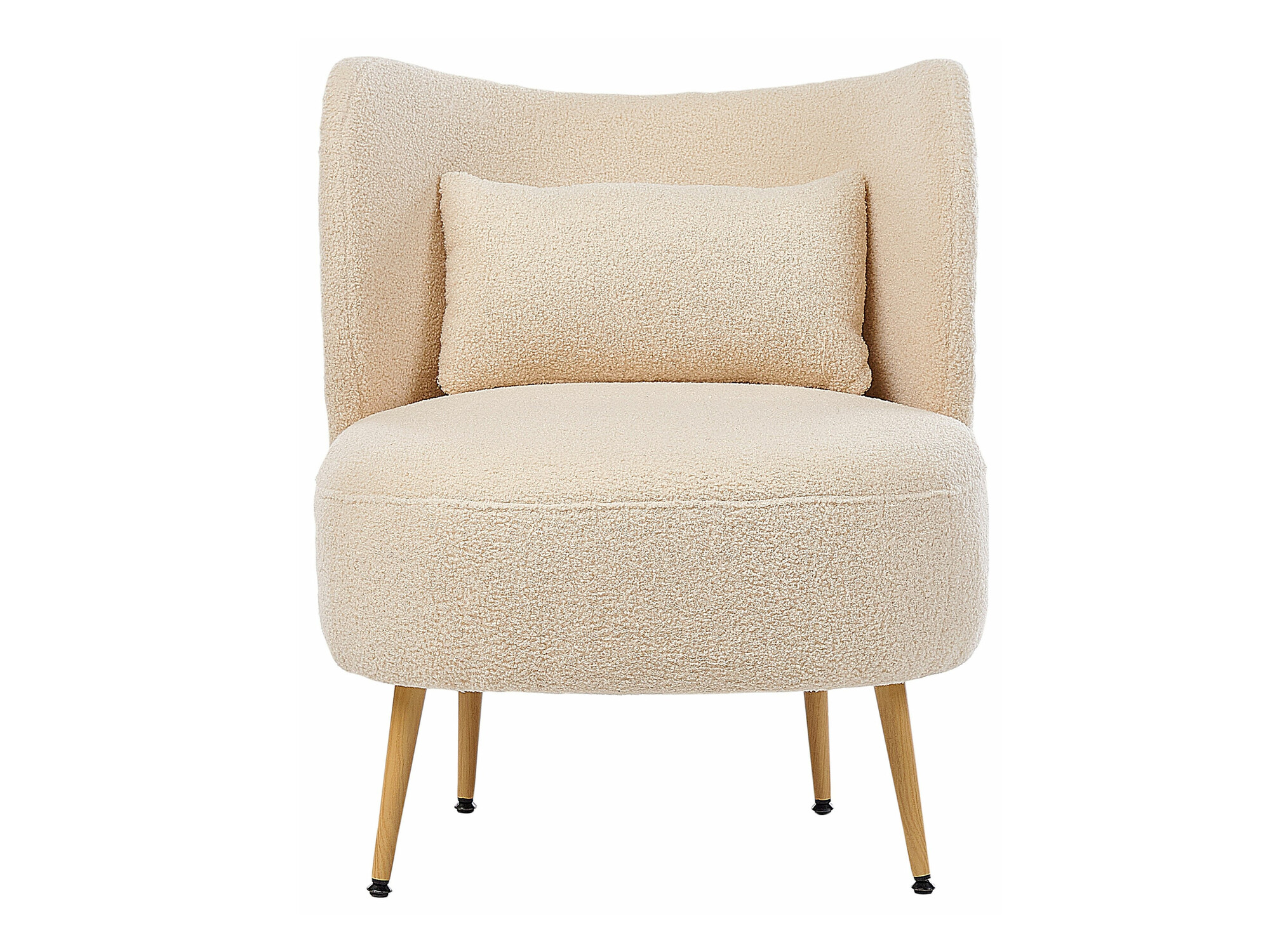 Hægindastóll Berwyn 570 (Beige + Ljós viður)