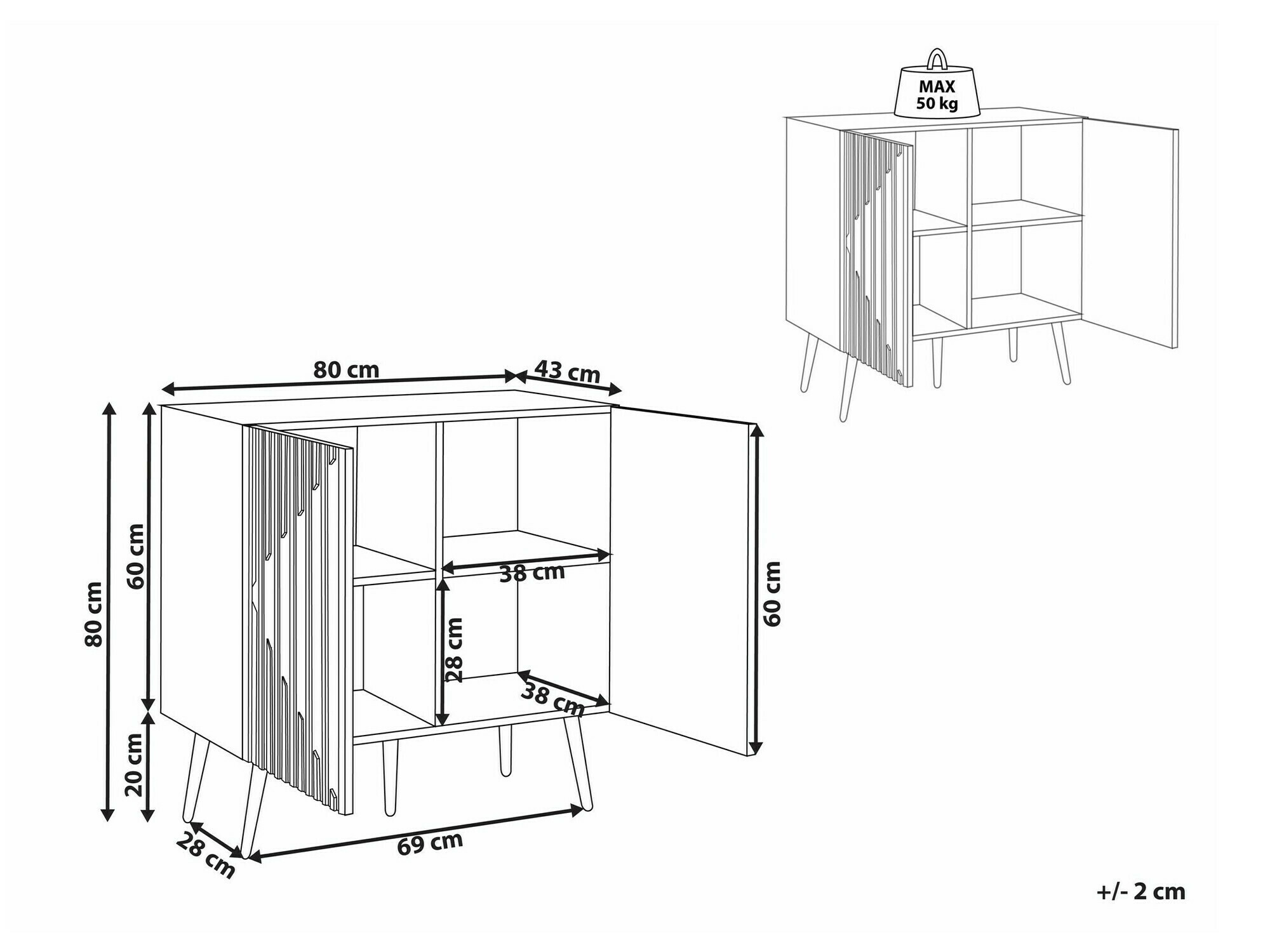 Stofusett Berwyn 2360