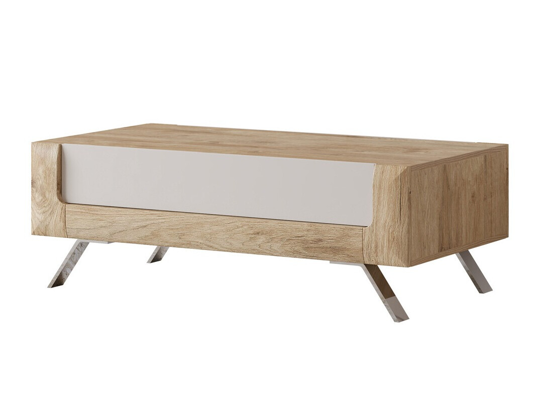 Sófaborð Sovera 108 (Gyllt eik + Kasmír)