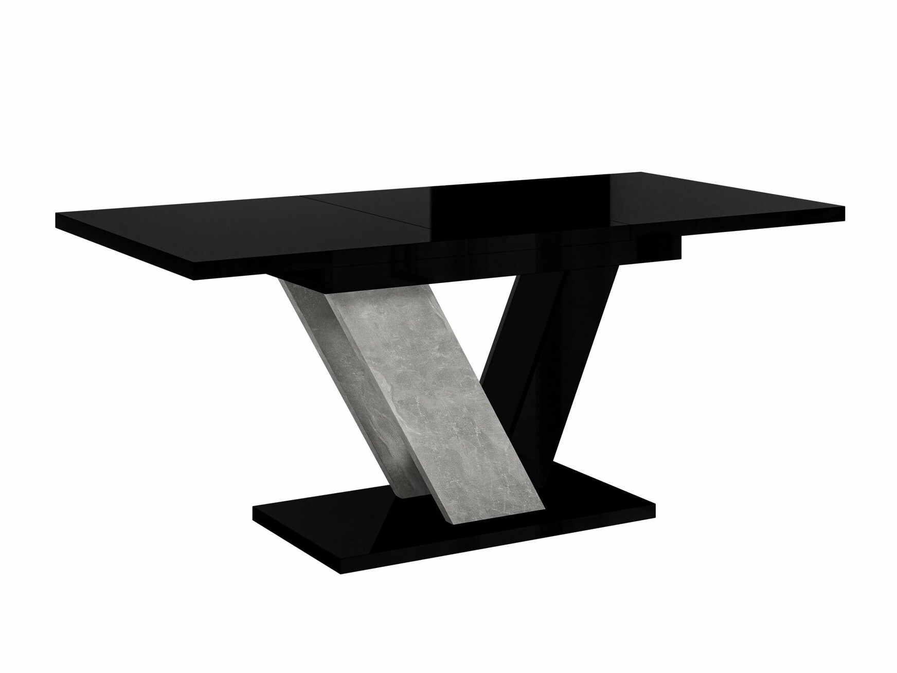 Borð Violium (Svart háglans + Steinsteypa)