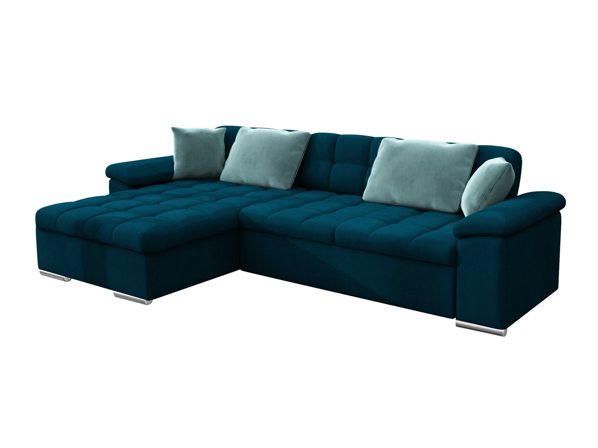 Horn­sófi Comfivo Mica II (Venus Velvet 2911 + Prestige 2771)