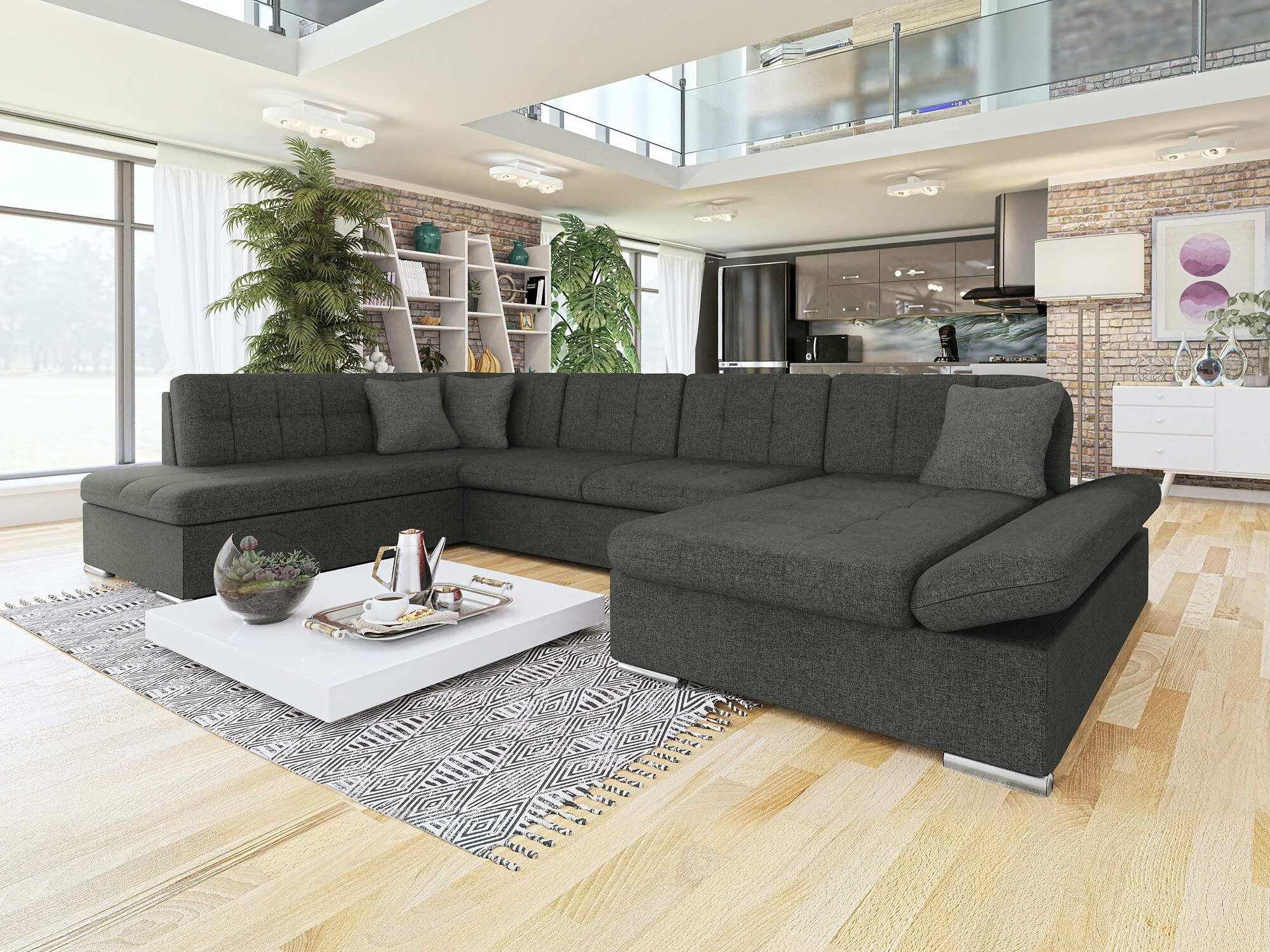 Horn­sófi Comfivo Tilia (Lux 06 + Lux 05)