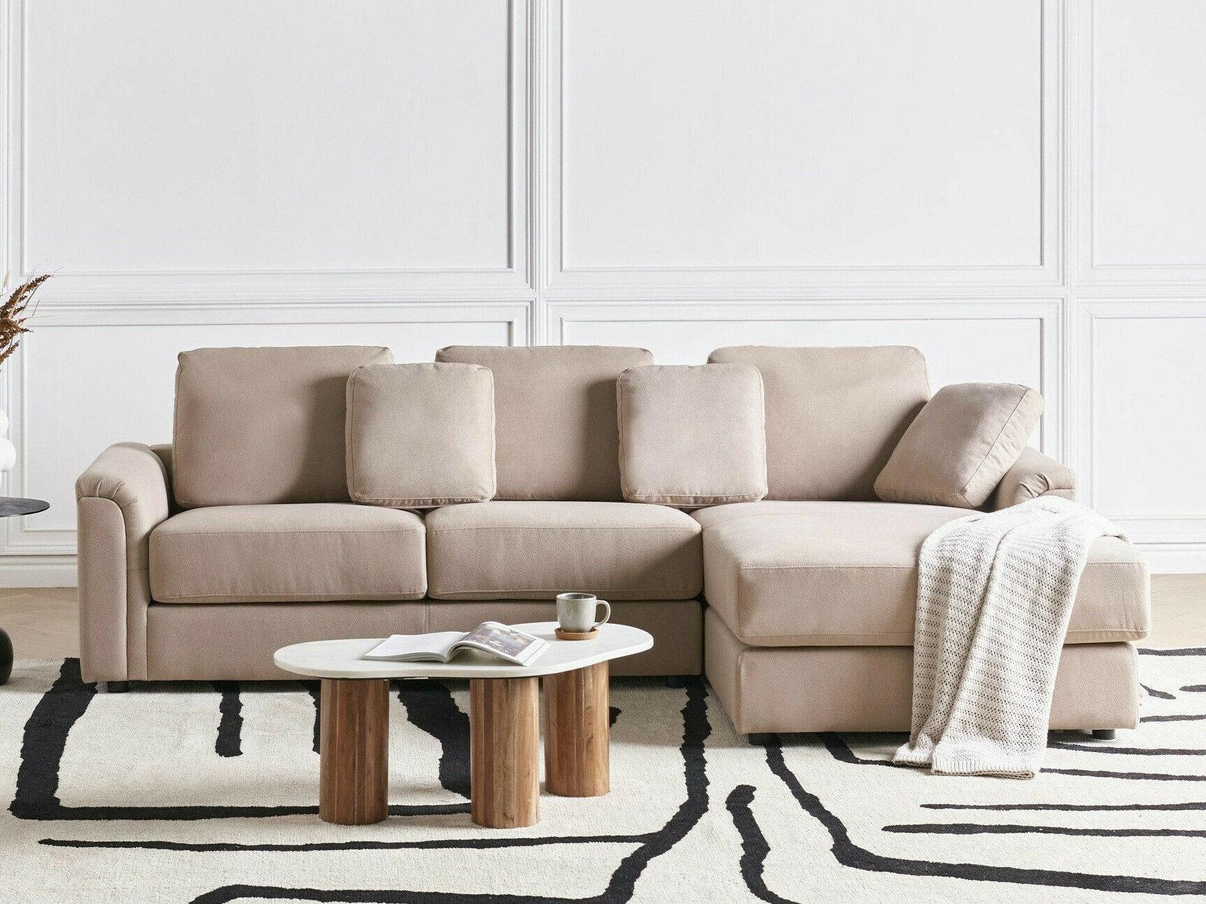 Horn­sófi Berwyn 2395 (Taupe)