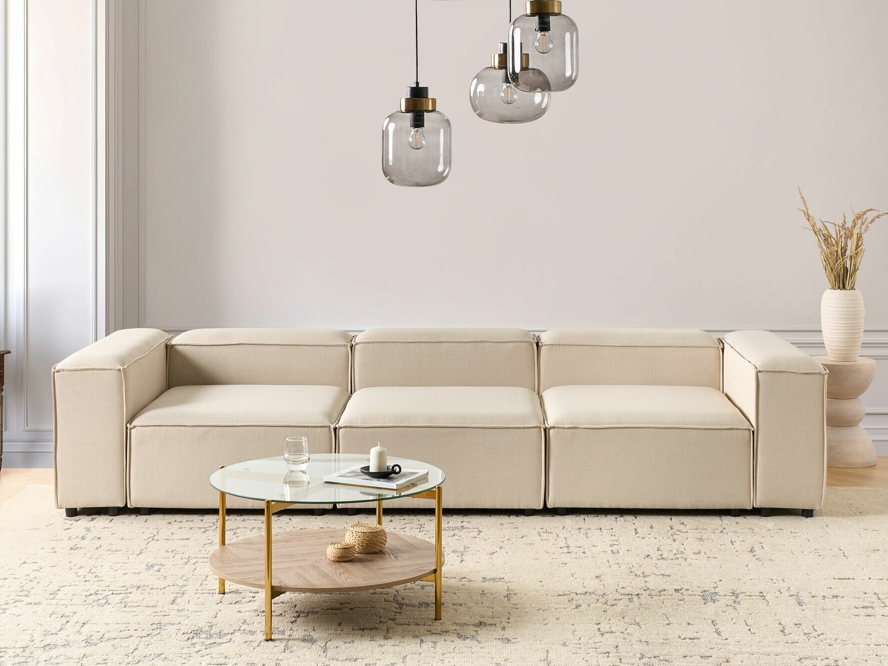 Hægindastóla eining Serophi 100 (Beige)