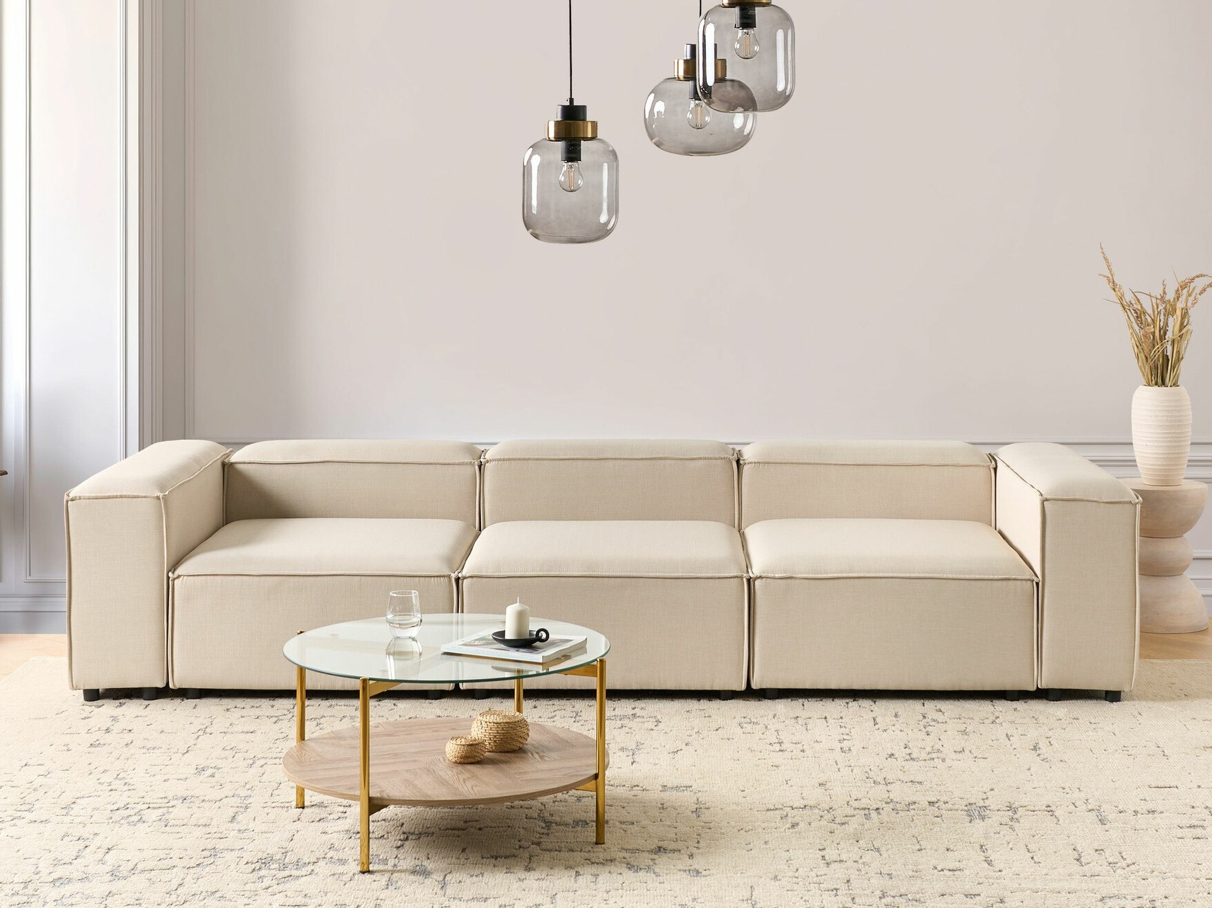 Einingasófi Serophi 104 (Beige)