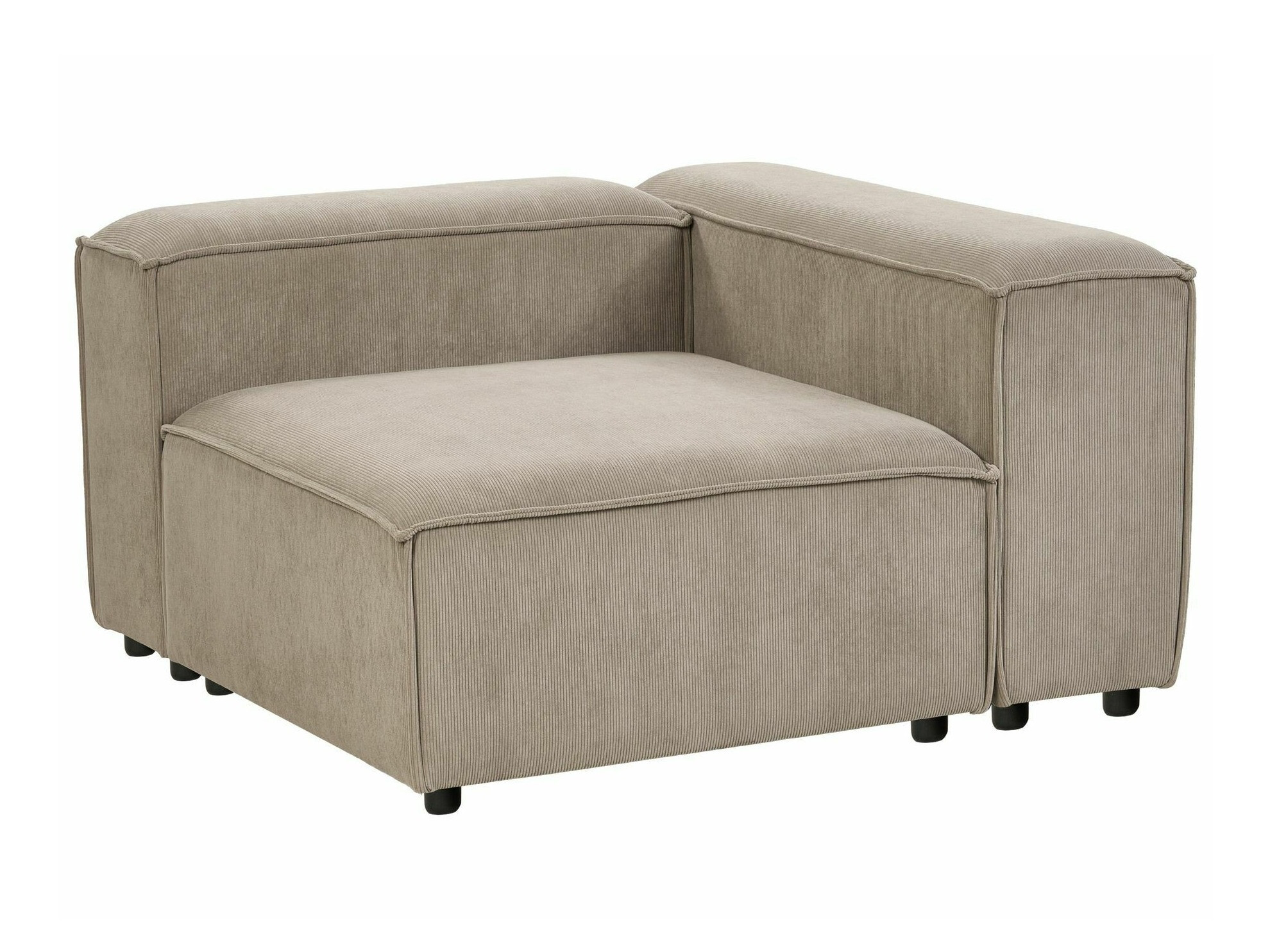 Bólstrað húsganasett Serophi 105 (Taupe)