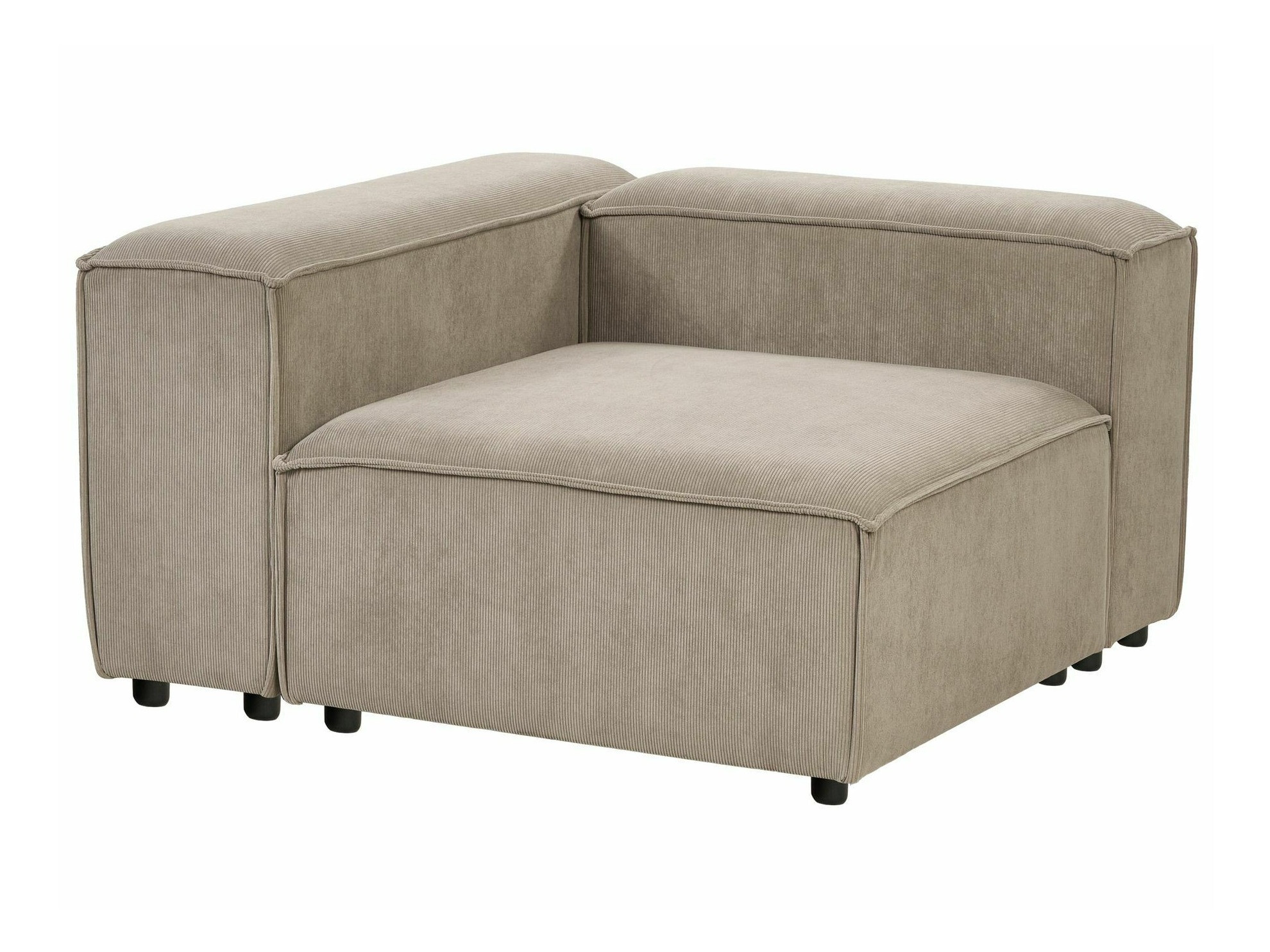 Bólstrað húsganasett Serophi 105 (Taupe)