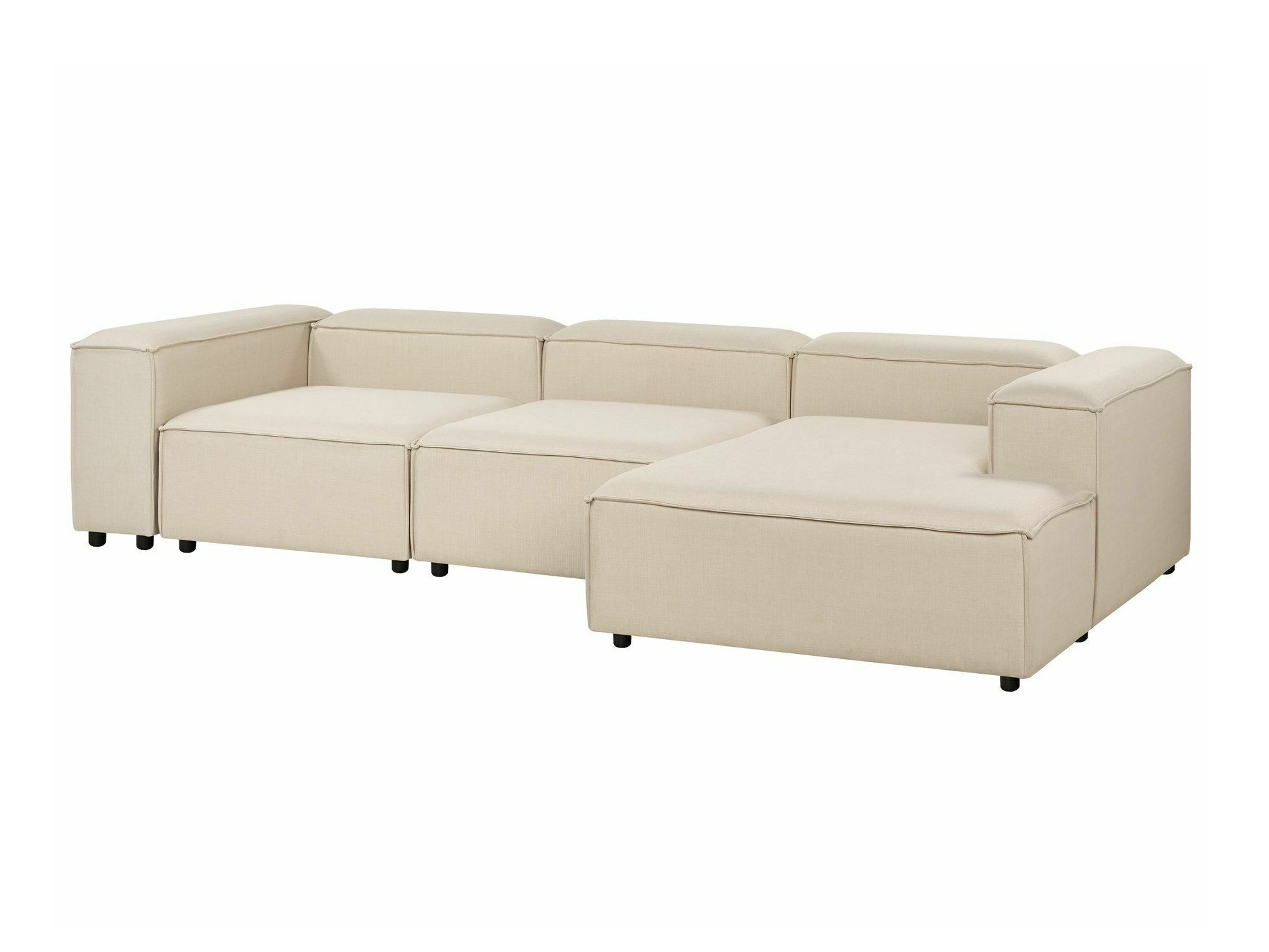Einingahornsófi Serophi 106 (Beige)
