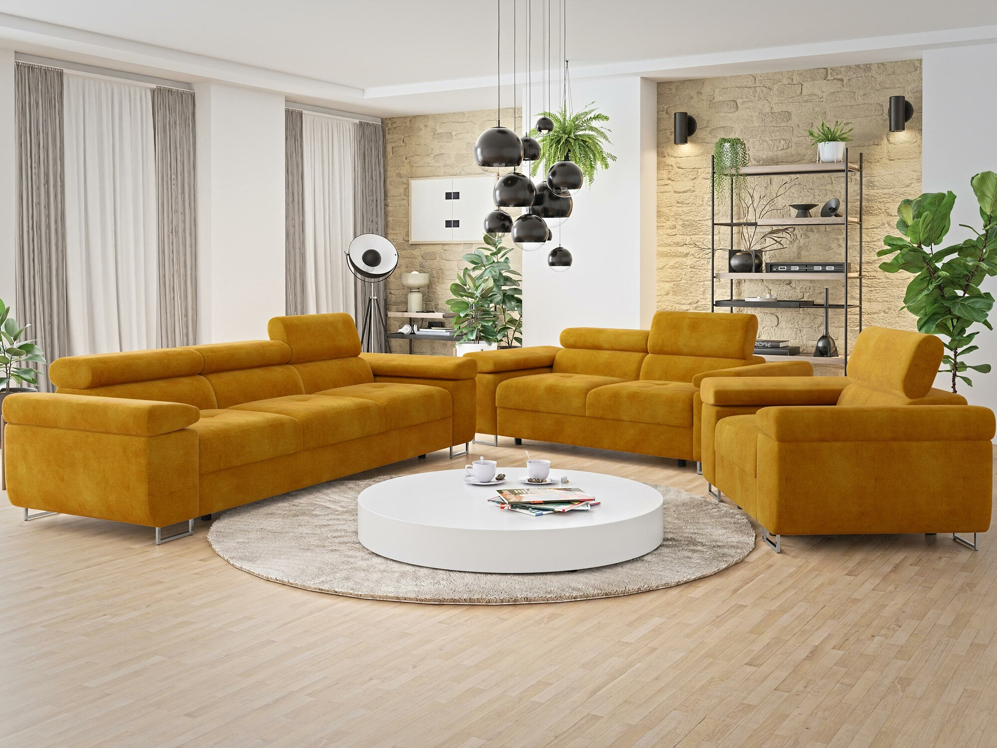 Svefnsófi Comfivo Vinetum (Wave 05)