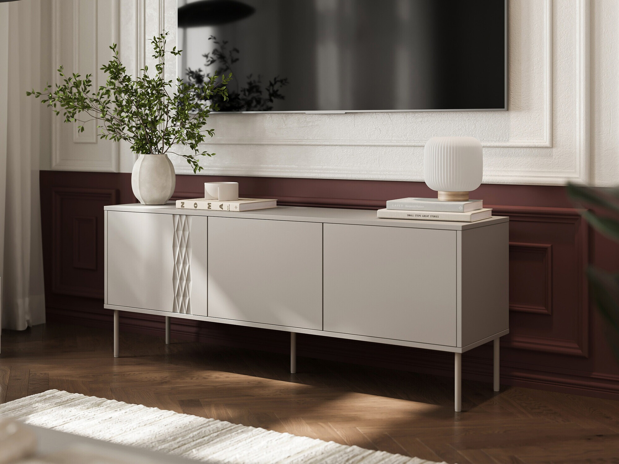 Sjónvarpsskápur Tolete 104 (Beige)