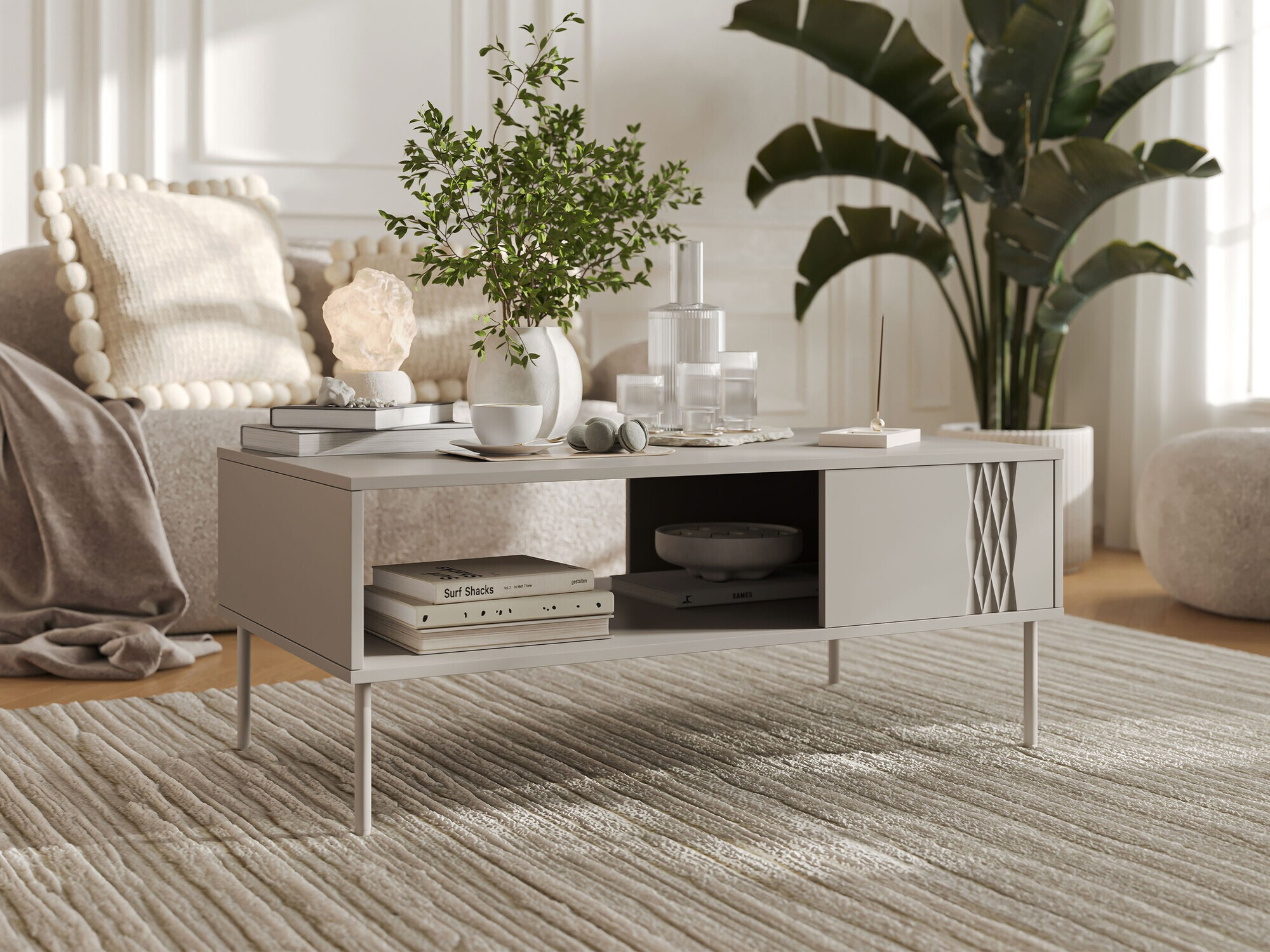 Sófaborð Tolete 103 (Beige)