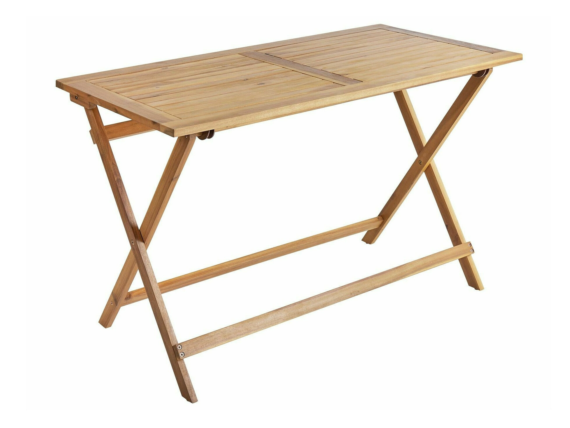 Borð og stólasett Bensevu 100 (Akasía + Beige)