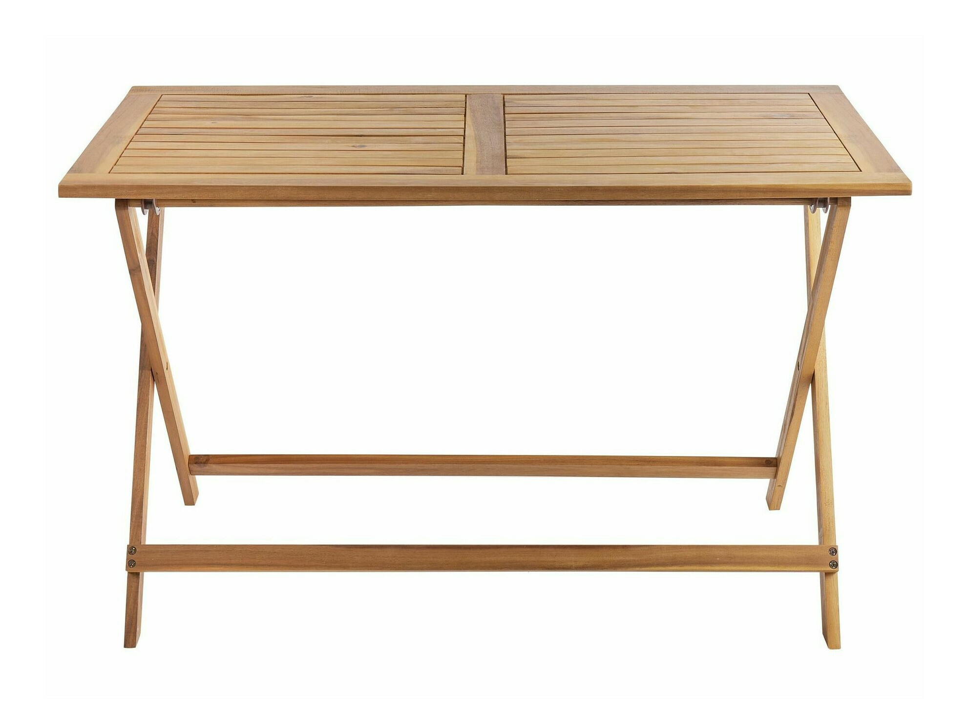 Borð og stólasett Bensevu 100 (Akasía + Beige)