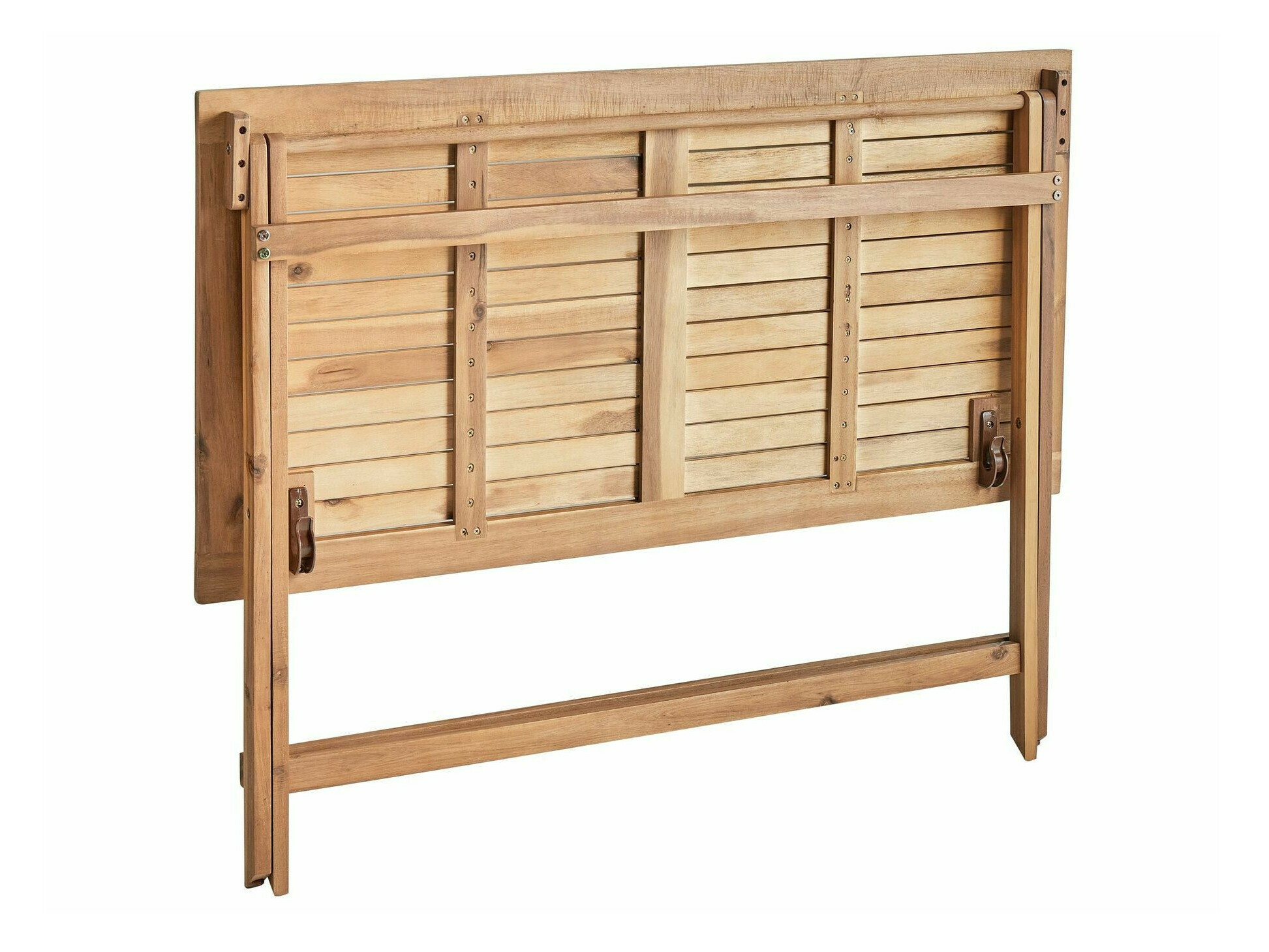 Borð og stólasett Bensevu 100 (Akasía + Beige)