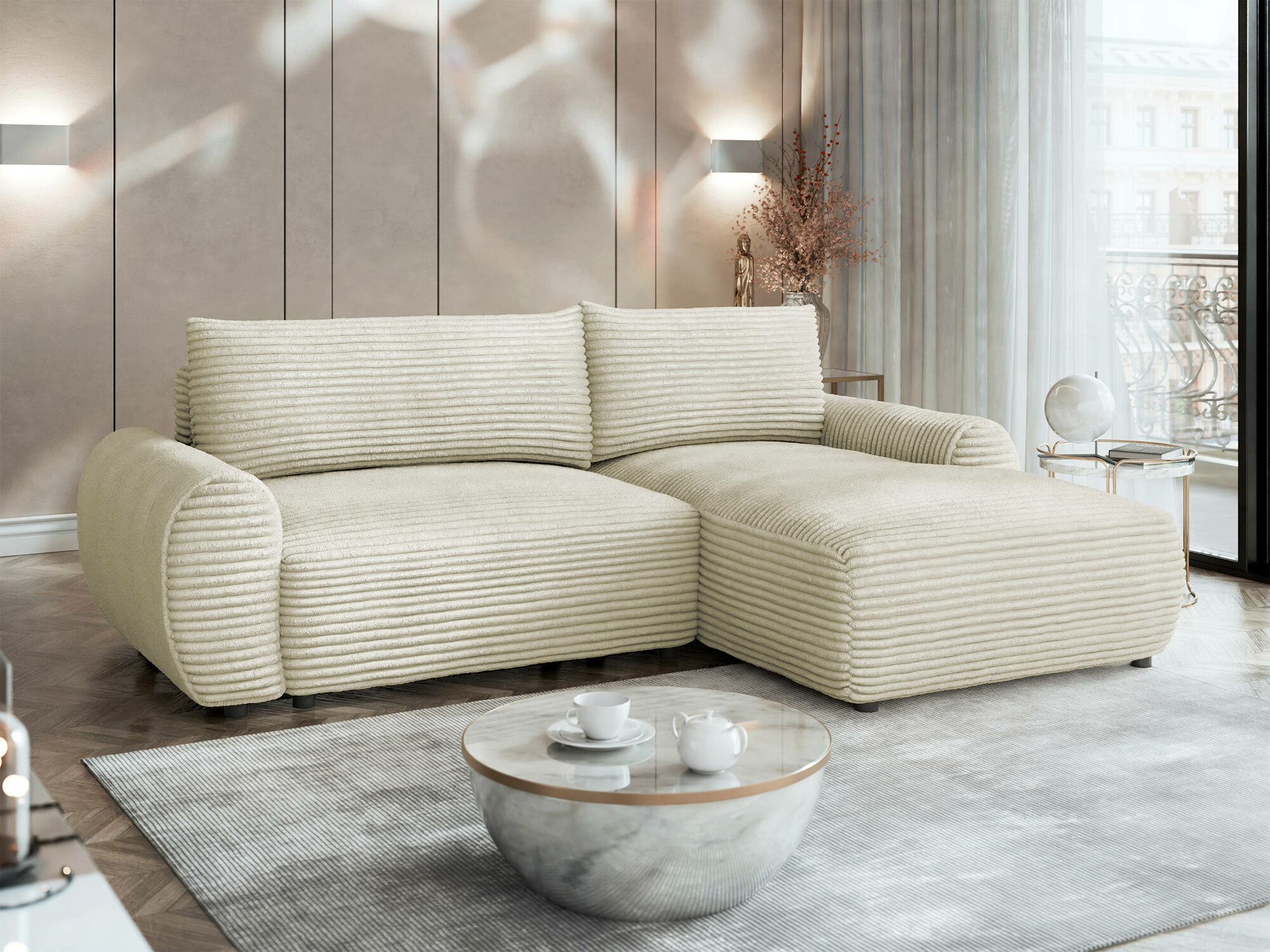 Horn­sófi TrendyNest Strigina (Tilia 03)