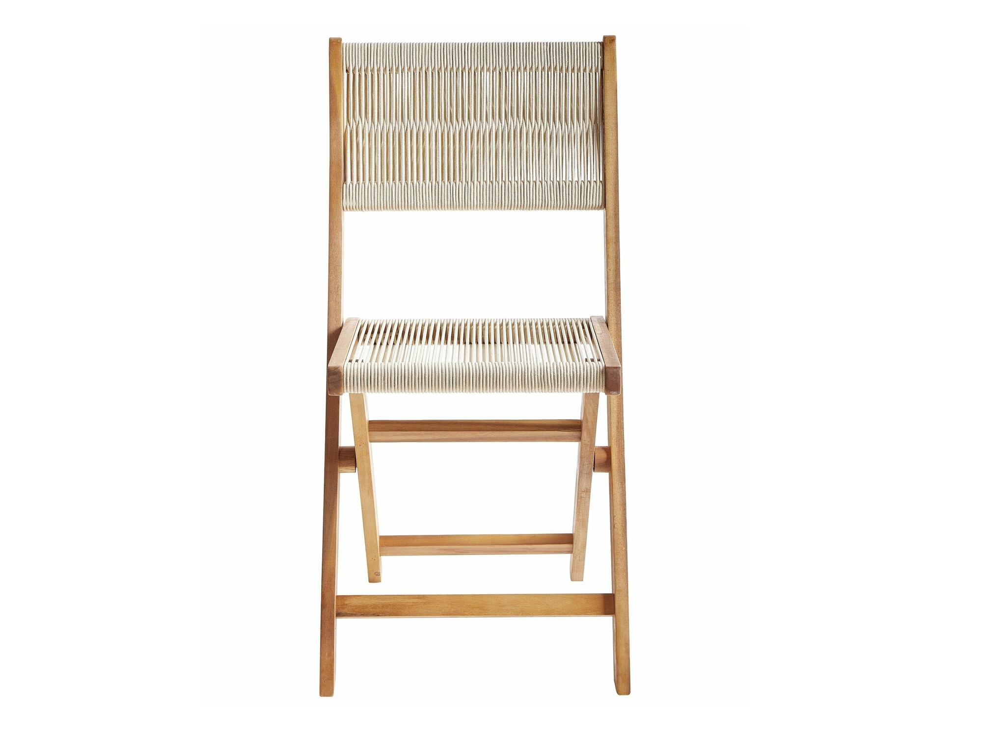 Húsgagnasett fyrir svalir Bensevu 102 (Akasía + Beige)