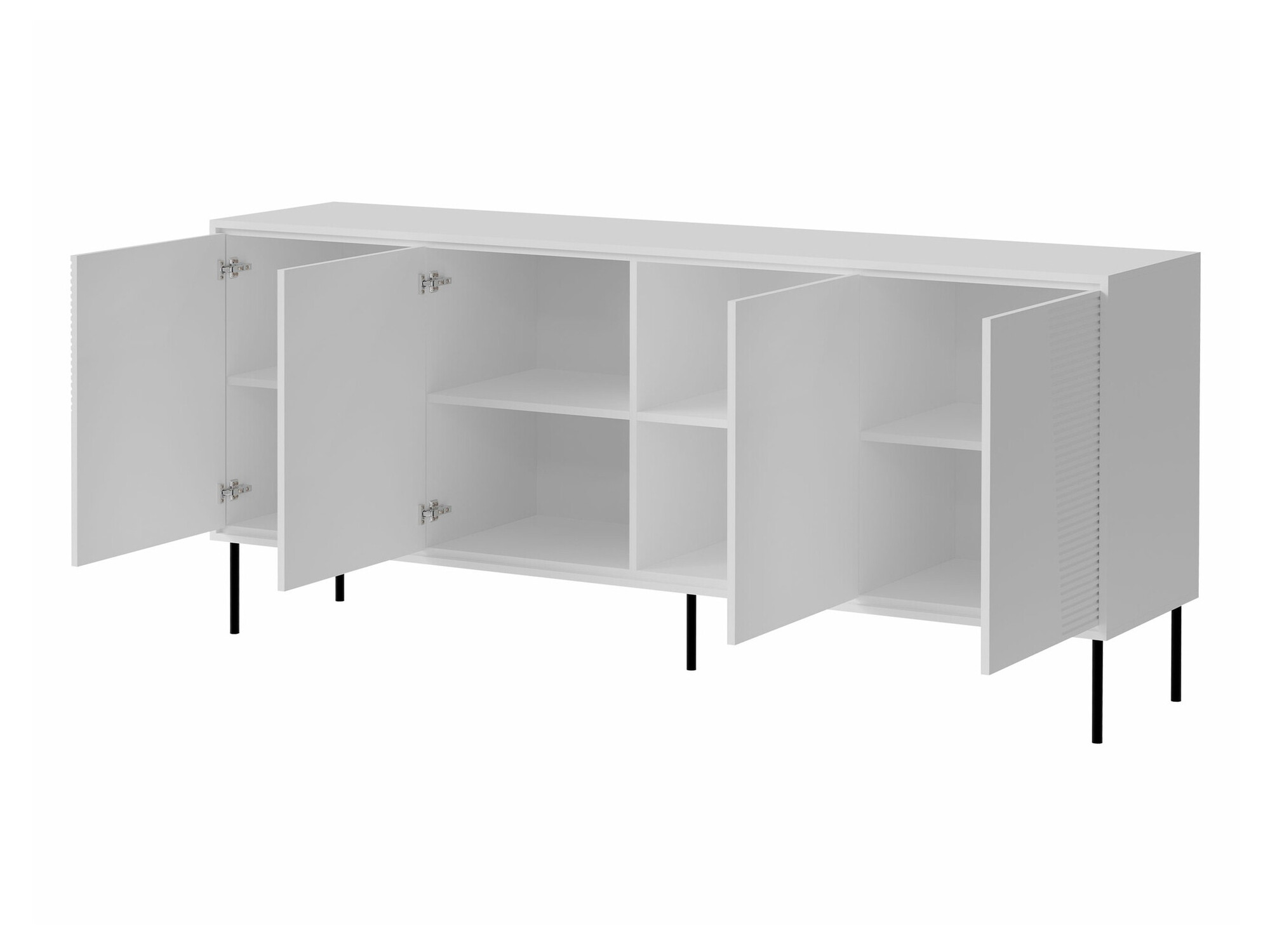 Skenkur Charlotte 208 (Svartur)