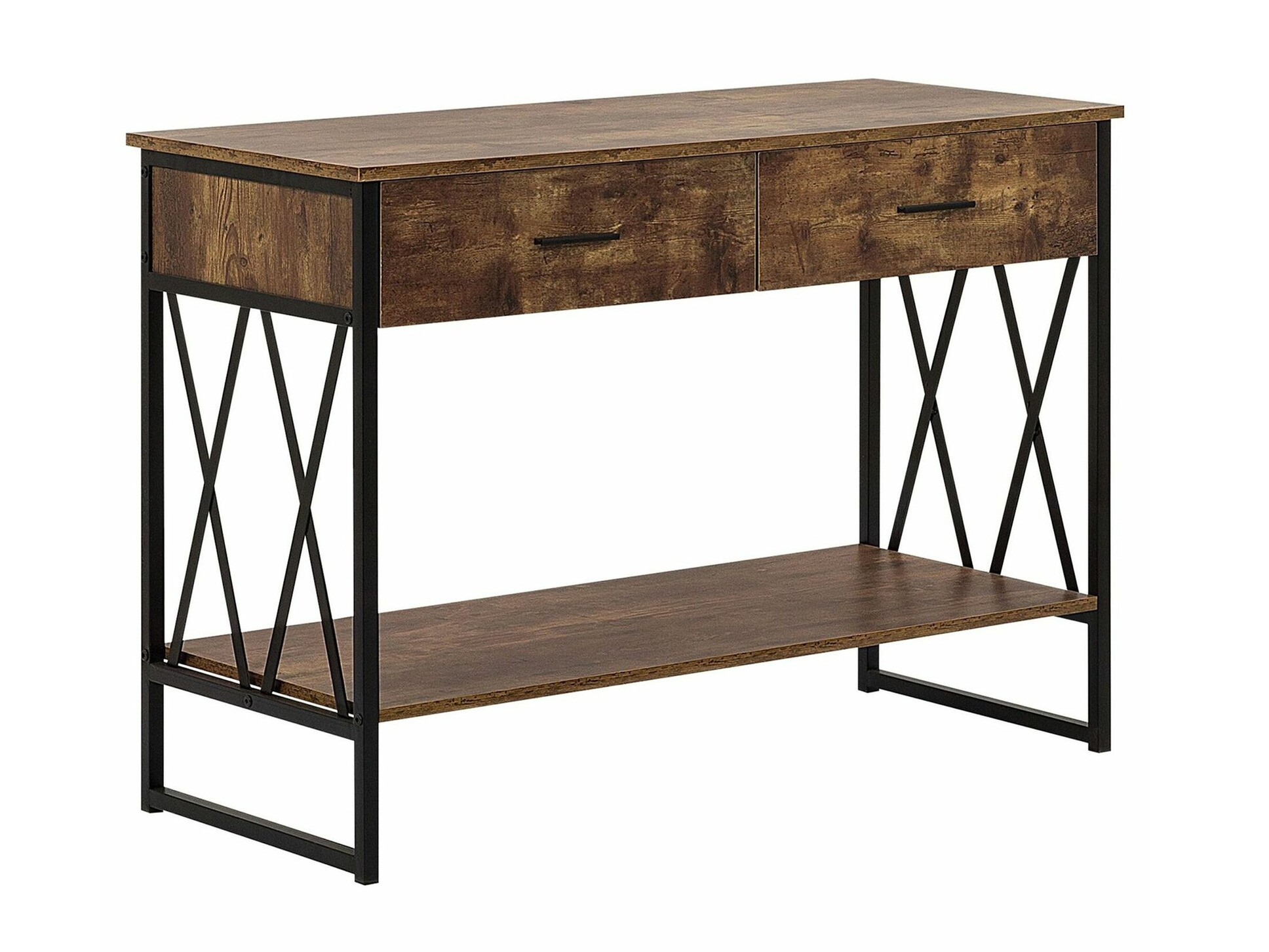 Console borð Berwyn 439 (Dökkur viður)