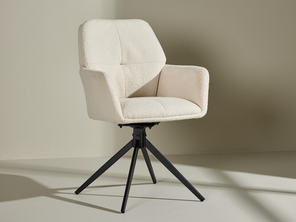 Stóll Dallas 4935 (Beige + Svartur)