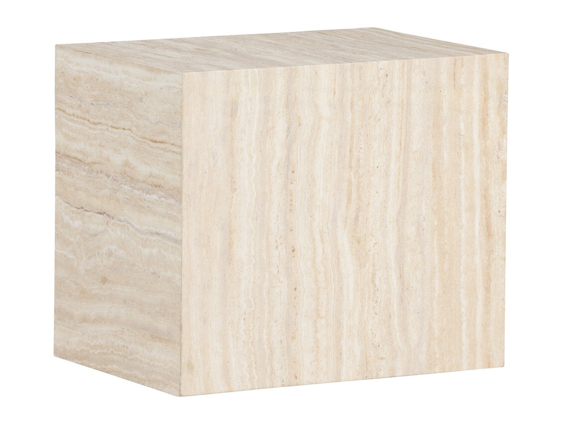 Hliðarborð Dallas 5005 (Ljóst Travertine)