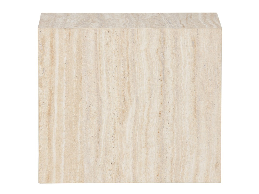Hliðarborð Dallas 5005 (Ljóst Travertine)