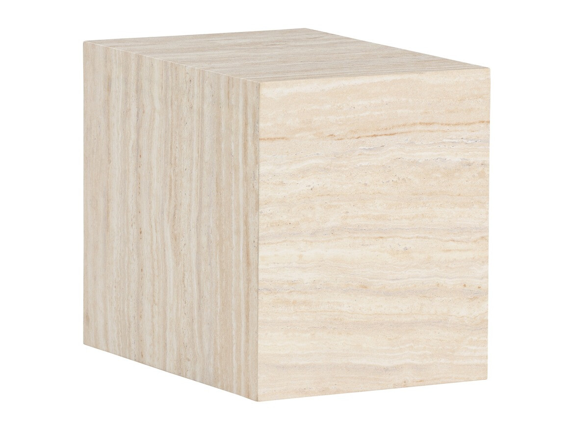 Hliðarborð Dallas 5005 (Ljóst Travertine)