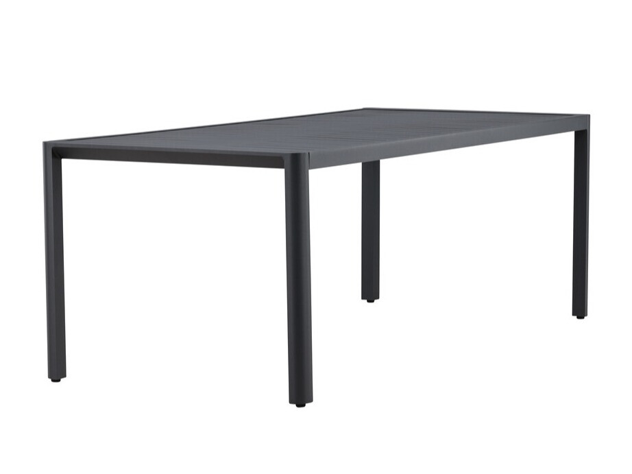 Útiborð Dallas 4734 (Svartur)